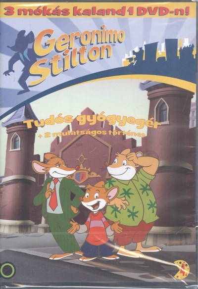  Geronimo Stilton 4. DVD /Tudós gyógyegér + 2 mulatságos történet 