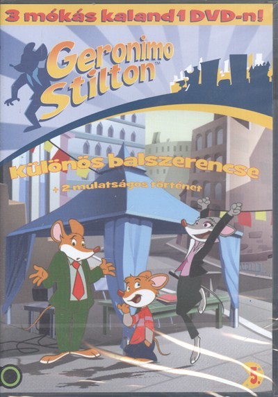  Geronimo Stilton 5. DVD /Különös balszerencse + mulatságos történet 