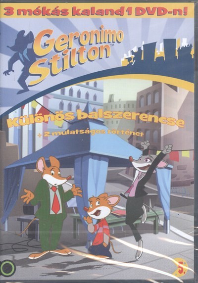 Geronimo Stilton 5. DVD /Különös balszerencse + mulatságos történet