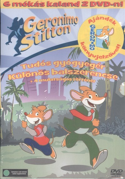 Geronimo Stilton gyűjtődoboz 2. DVD /Tudós gyógyegér, különös balszerencse (4-5.)