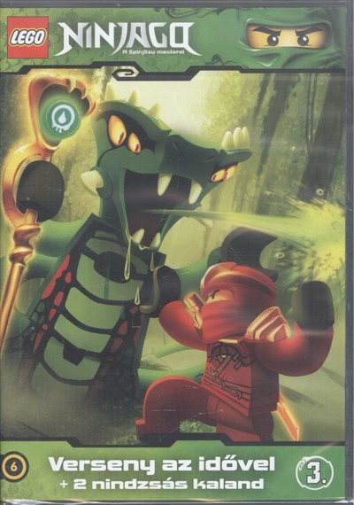 Lego Ninjago 3. DVD /Verseny az idővel + 2 nindzsás kaland