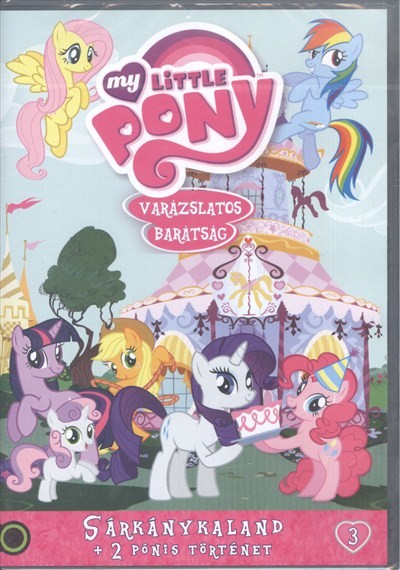 My Little Pony 3. DVD /Sárkánykaland + 2 pónis történet