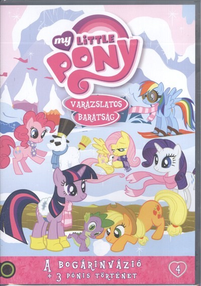  My Little Pony 4. DVD /A bogárinvázió + 3 pónis történet 