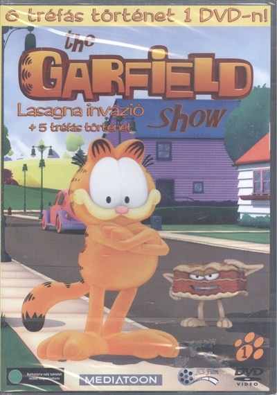 The Garfield Show 1. DVD /Lasagna invázió + 5 tréfás történet