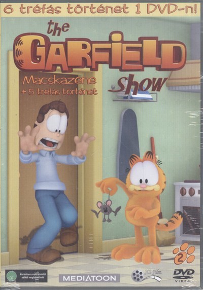 The Garfield Show 2. DVD /Macskazene + 5 tréfás története