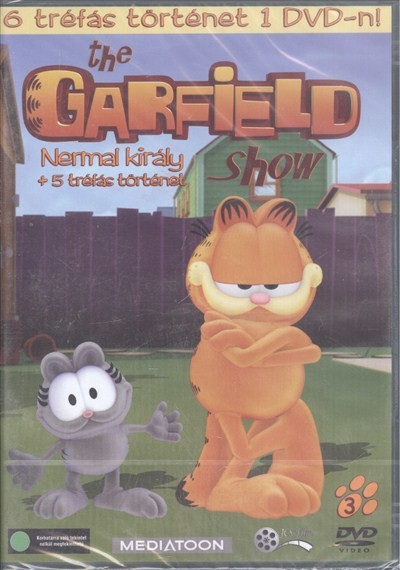  The Garfield Show 3. DVD /Nermal király + 5 tréfás történet 