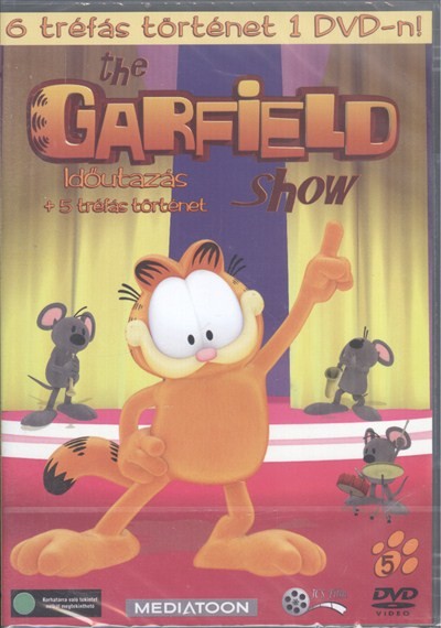  The Garfield Show 5. DVD /Időutazás + 5 tréfás történet 