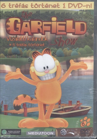  The Garfield Show 6. DVD /Vízalatti kalandok + 5 tréfás történet 