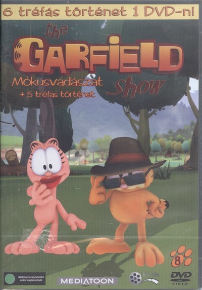 The Garfield Show 8. DVD /Mókusvadászat + 5 tréfás történet