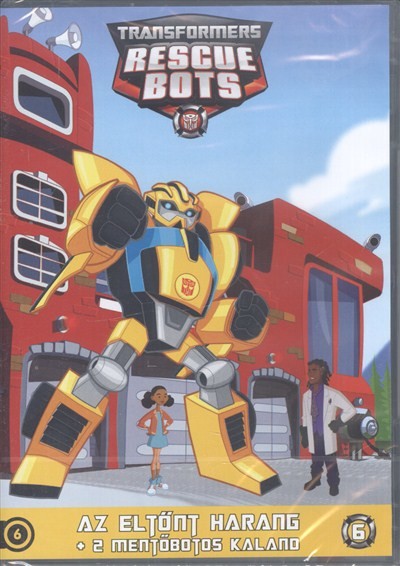 Transformers mentőbotok 6. DVD /Az eltűnt harang + 2 mentőbotos kaland