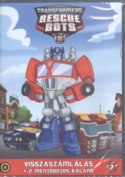 Transformers mentőbotok 7. DVD /Visszaszámlálás + 2 mentőbotos kaland
