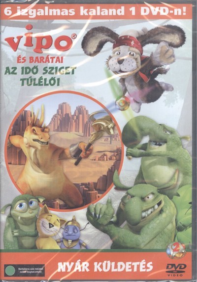 Vipo és barátai az idő sziget túlélői 2. DVD /Nyár küldetés 