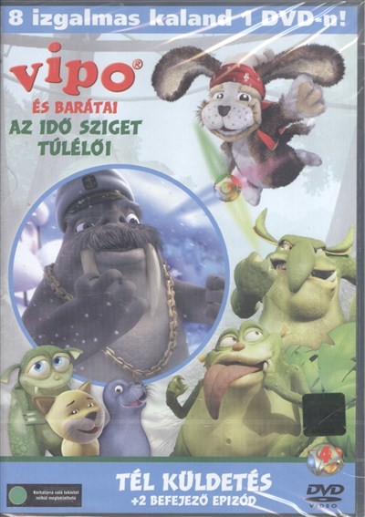 Vipo és barátai, az idő sziget túlélői 4. DVD /Tél küldetés + 2 befejező epizód