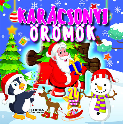 Karácsonyi örömök - 24 darabos puzzle §K