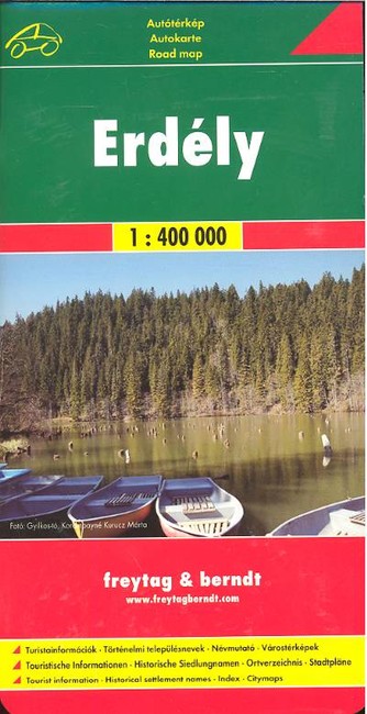 ERDÉLY AUTÓTÉRKÉP /1:400000
