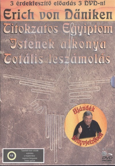 ERICH VON DANIKEN: GYŰJTŐDOBOZ - TITOKZATOS EGYIPTOM, ISTENEK ALKONYA, TOTÁLIS LESZÁMOLÁS /DVD