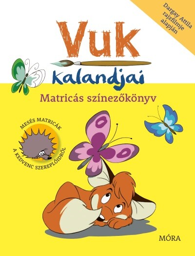 Vuk kalandjai - Matricás színezőkönyv (3. kiadás)