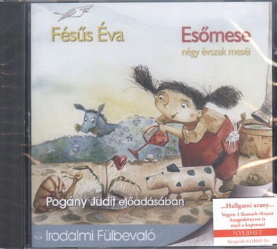 Esőmese - Négy évszak meséi /Irodalmi fülbevaló