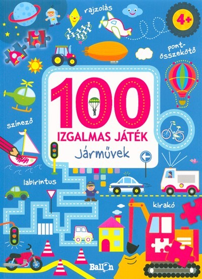 100 izgalmas játék - Járművek