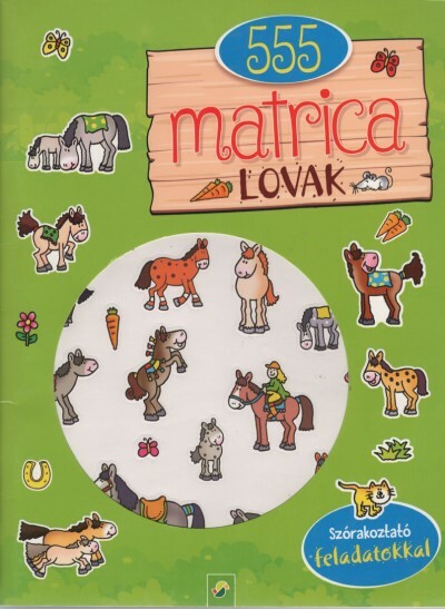 555 matrica: Lovak - Szórakoztató feladatokkal