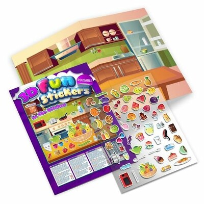 3D Fun Stickers - In the Kitchen