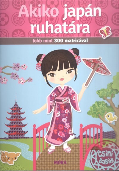 AKIKO JAPÁN RUHATÁRA /TÖBB MINT 300 MATRICÁVAL - CSINI BABÁK