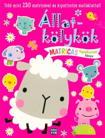 Állatkölykök - Matricás foglalkoztatókönyv