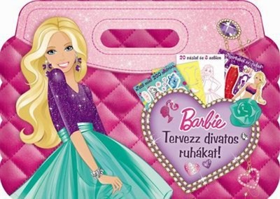 Barbie: tervezz divatos ruhákat! /20 vázlat és 3 sablon