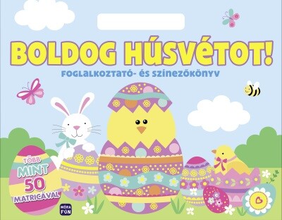 Boldog húsvétot! - Foglalkoztató és színező §H