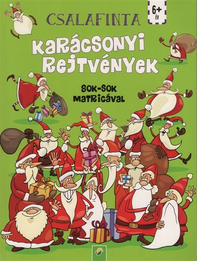 Csalafinta karácsonyi rejtvények - Sok-sok matricával