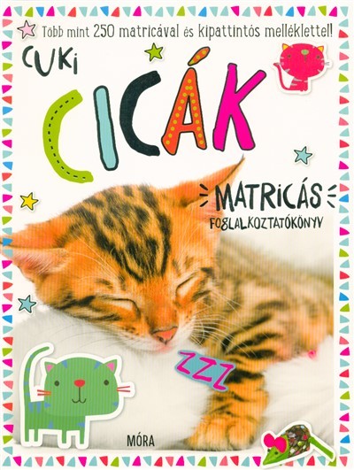 Cuki cicák - Matricás foglalkoztatókönyv
