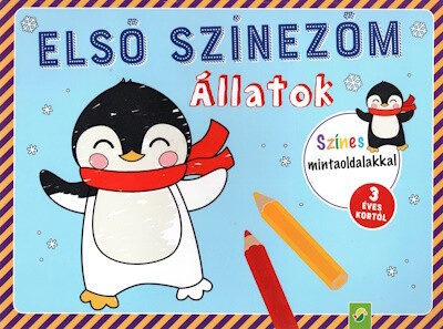 Első színezőm: Állatok - Színes mintaoldalakkal 3 éves kortól