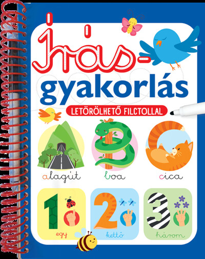 Írásgyakorlás - Letörölhető filctollal