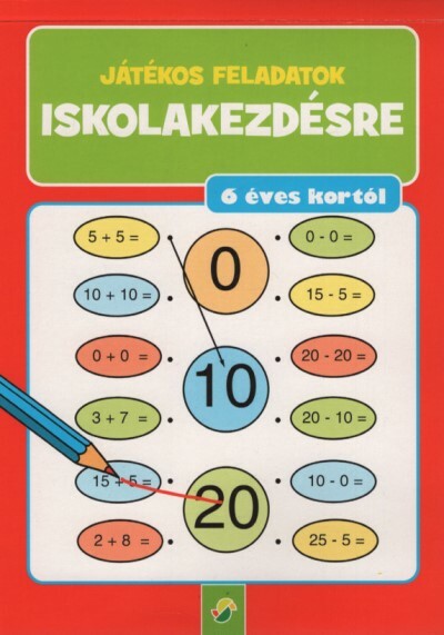 Játékos feladatok iskolakezdésre - 6 éves kortól