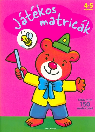 Játékos matricák - Maci
