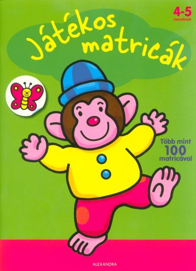 Játékos matricák - Majom