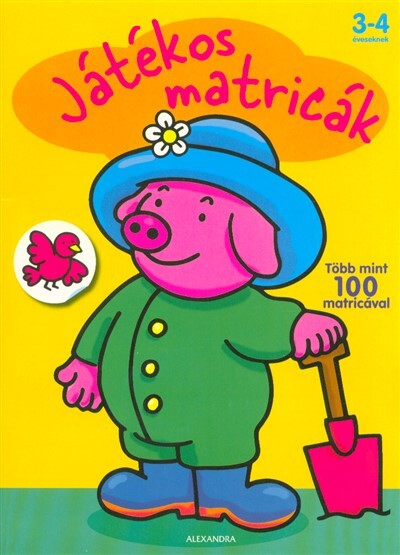 Játékos matricák - Malac