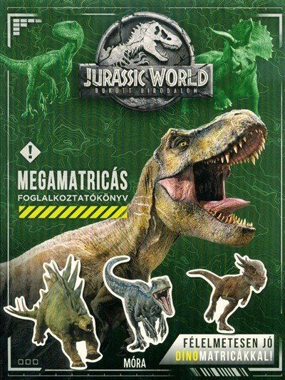 Jurassic World: Bukott Birodalom - Megamatricás foglalkoztatókönyv