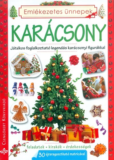 KARÁCSONY - JÁTÉKOS FOGLALKOZTATÓ LEGENDÁS KARÁCSONYI FIGURÁKKAL /EMLÉKEZETES ÜNNEPEK §K
