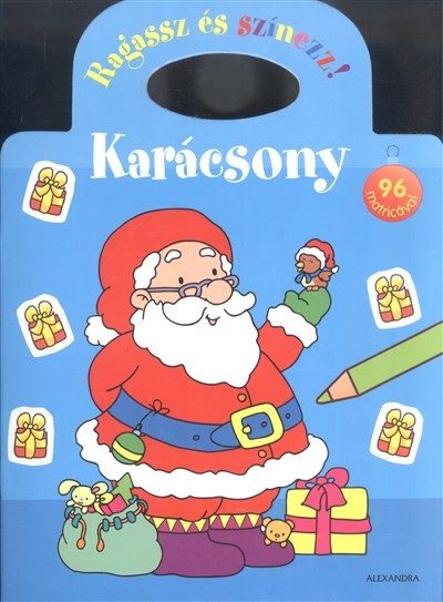 Karácsony /Ragassz és színezz! §k