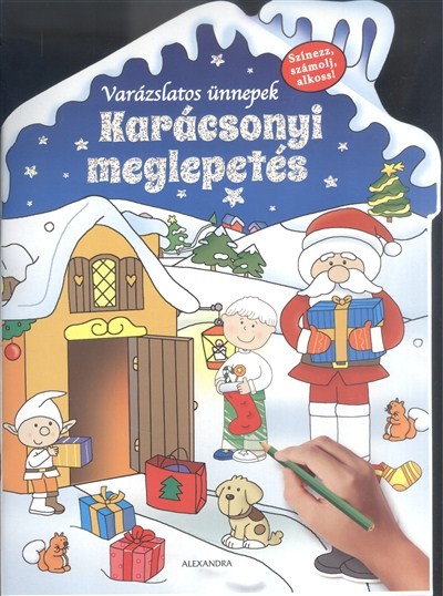 Karácsonyi meglepetés - színezz, számolj, alkoss! /Varázslatos ünnepek §k