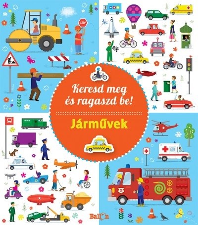 Keresd meg és ragaszd be! - Járművek