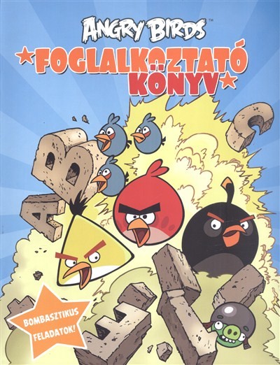 Angry Birds foglalkoztató könyv