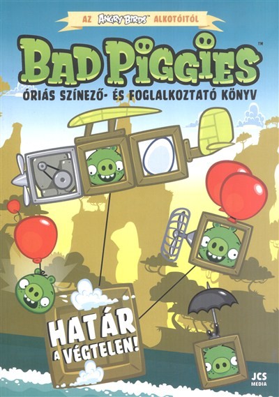  Bad Piggies: Határ a végtelen! /Óriás színező- és foglalkoztató könyv 