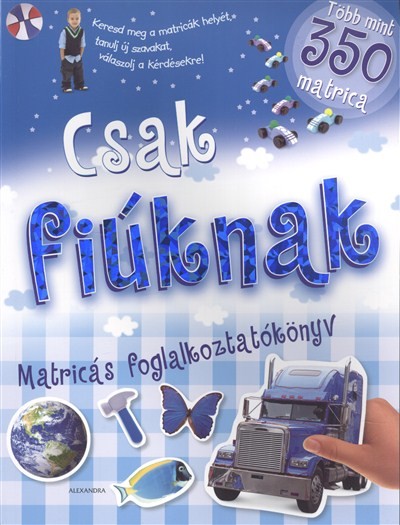 CSAK FIÚKNAK /MATRICÁS FOGLALKOZTATÓKÖNYV