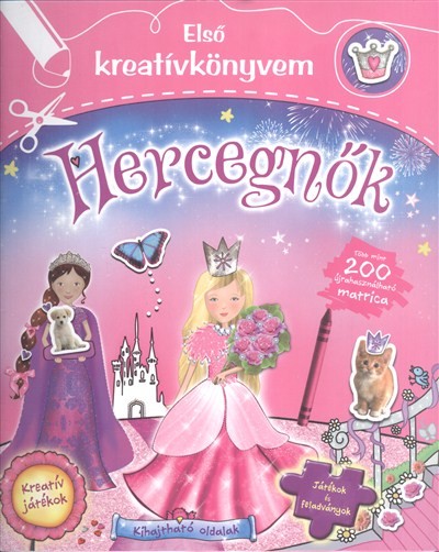 HERCEGNŐK /ELSŐ KREATÍVKÖNYVEM