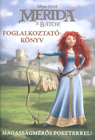 MERIDA A BÁTOR FOGLALKOZTATÓKÖNYV /MAGASSÁGMÉRŐS POSZTERREL