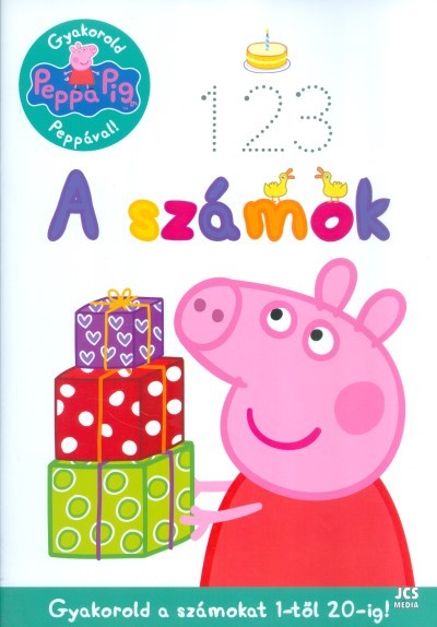 PEPPA MALAC: A SZÁMOK /GYAKOROLD A SZÁMOKAT 1-TŐL 20-IG!