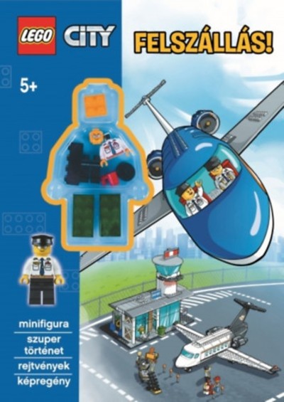 Lego City: Felszállás! /Szuper történet, rejtvények, képregény