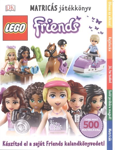 Lego Friends Matricás játékkönyv /Több mint 500 matricával